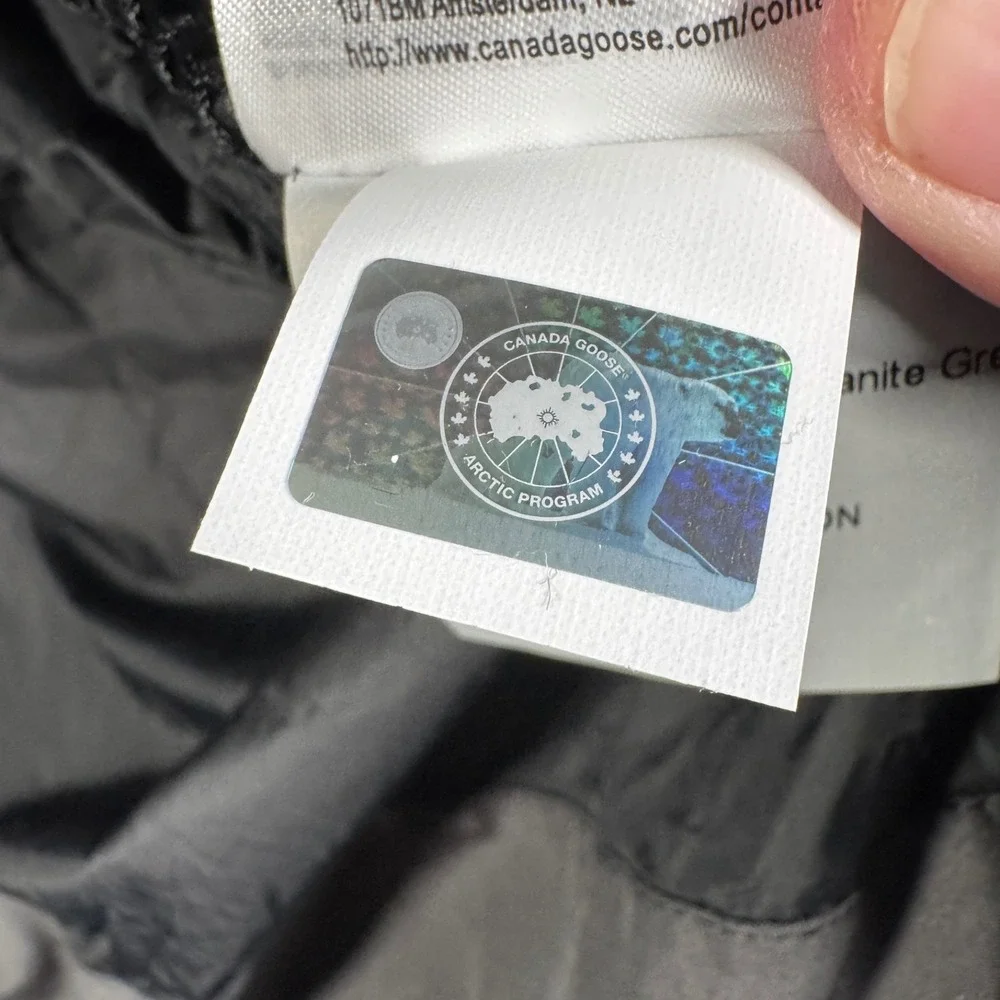 Canada Goose MacMillan Parka Mens L Granite Grey Down Filled Hooded 2080M